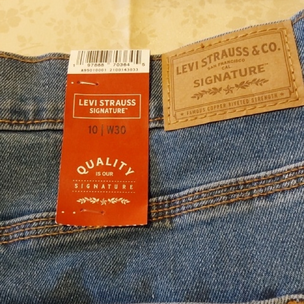 Levi Strauss Signature High Rise Loose Straight Jeans